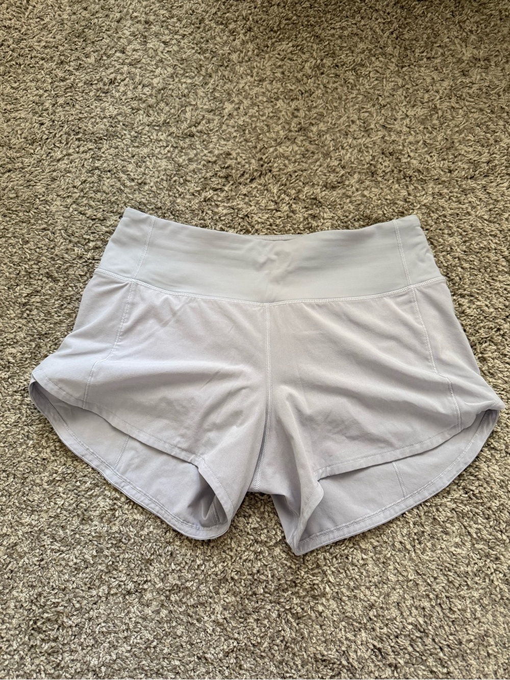 Lululemon Women's Lilac Active Running Shorts